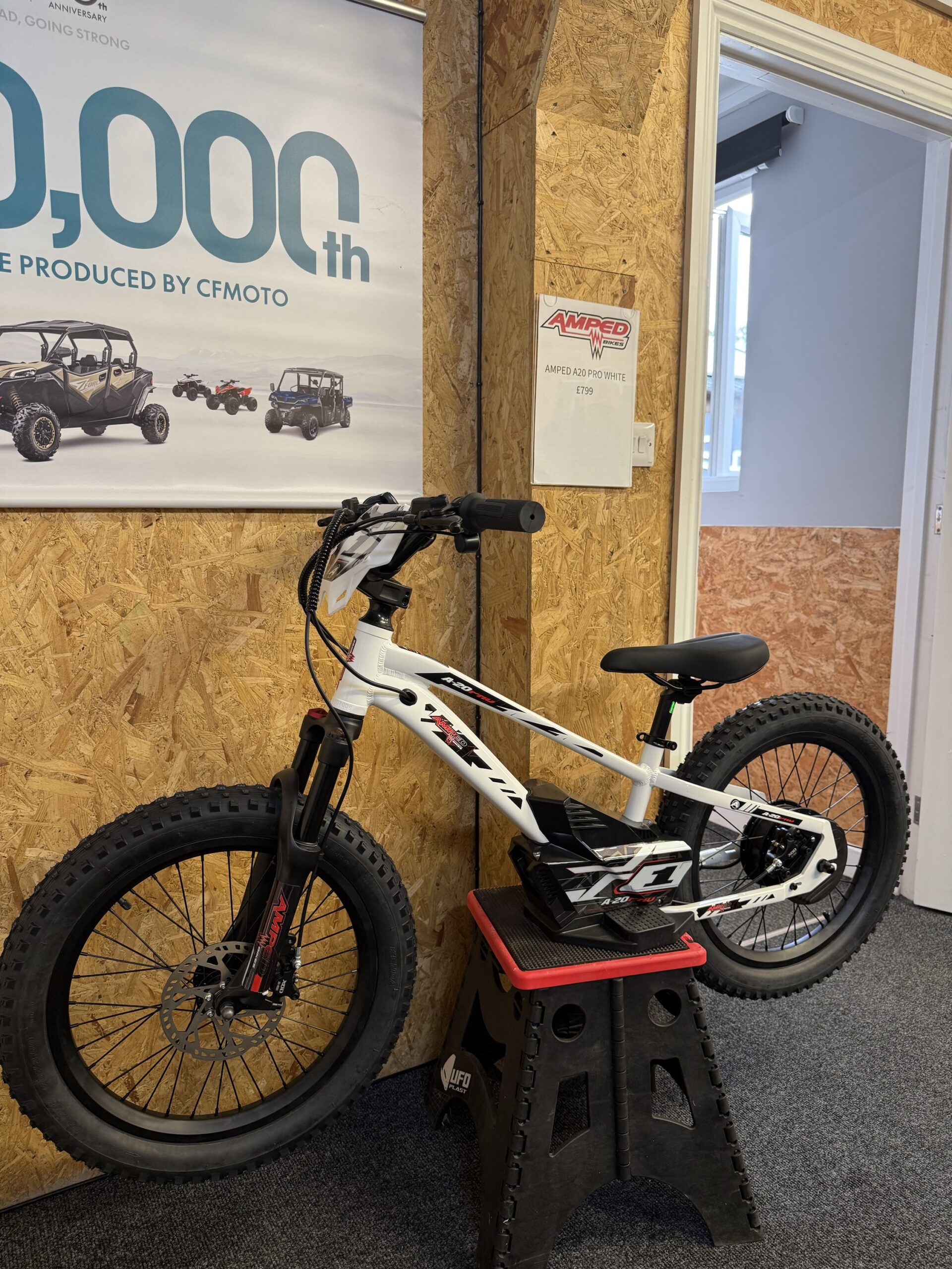Amped A20 Pro Electric Balance Bike (In Stock Ready To Ride)